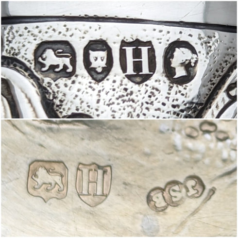 1883年 英国アンティーク 純銀製ティーキャディー 110g JOHN SEPTIMUS BERESFORD